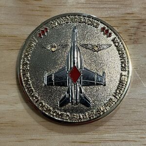 Challenge Coin Diamondbacks Super Hornet Squadron VFA-102 US Navy